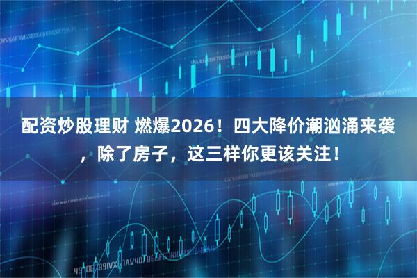 配资炒股理财 燃爆2026！四大降价潮汹涌来袭，除了房子，这三样你更该关注！