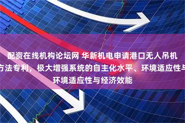 配资在线机构论坛网 华新机电申请港口无人吊机视觉定位方法专利，极大增强系统的自主化水平、环境适应性与经济效能